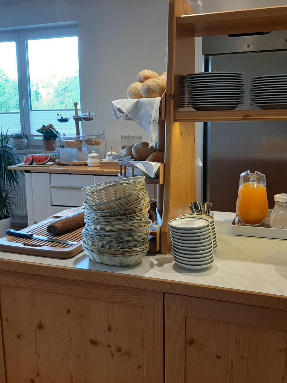 Frühstücksraum im Hotel Bergblick in Scheidegg im Allgäu